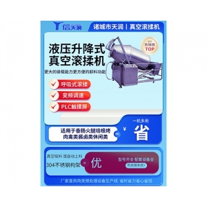 真空滾揉機(jī)魚片整雞鴨火腿原料肉牙簽肉肉類混料混合腌制設(shè)備